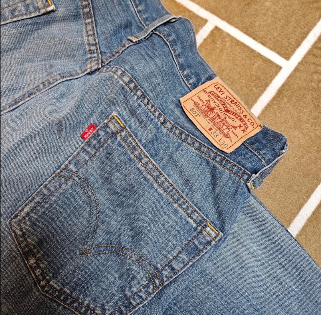 리바이스(Levis) 00's No.501 데님 청바지 33size 상품이미지6