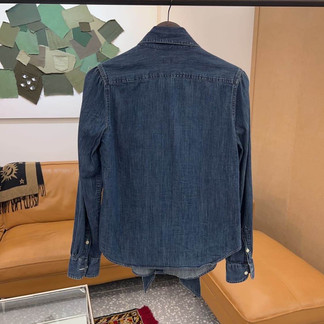 폴로 랄프로렌 캐주얼 데님 리본 셔츠 블라우스 95 C04487  상품이미지2