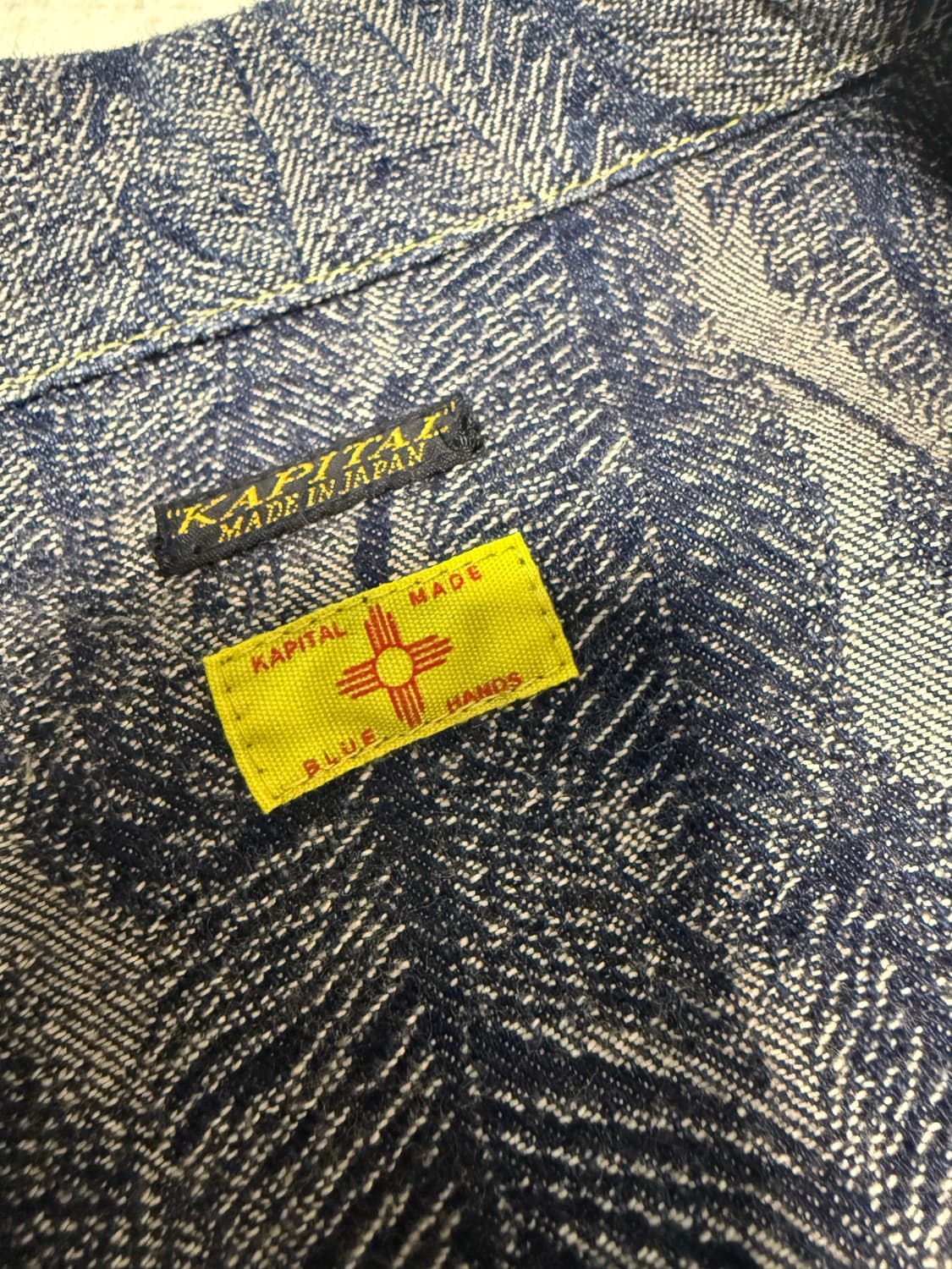 [2XL,5,110] 캐피탈 페더 데님 자켓 상품이미지3