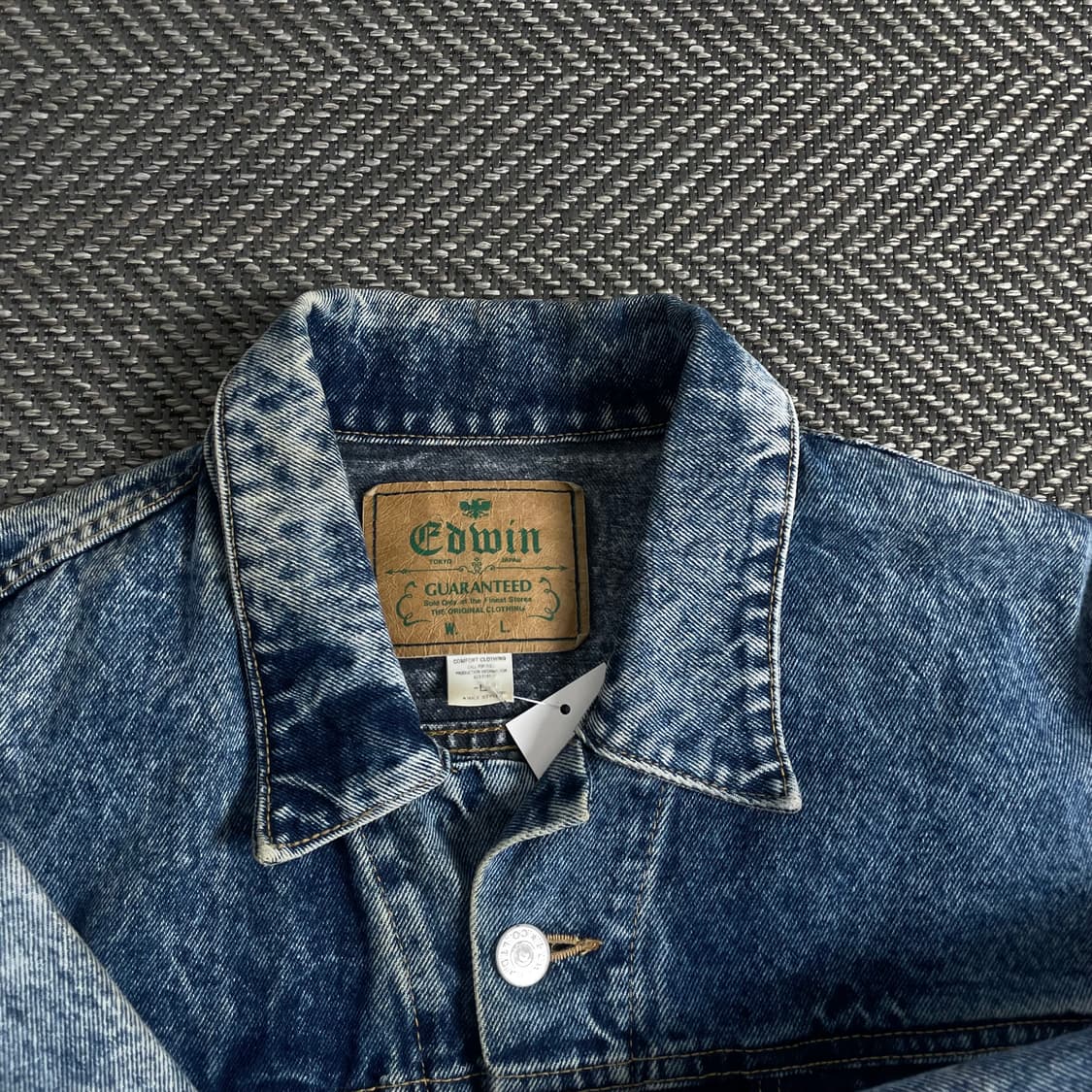 Oos 에드윈 USA 오리지날 데님 트러커 자켓 o 3772 상품이미지6