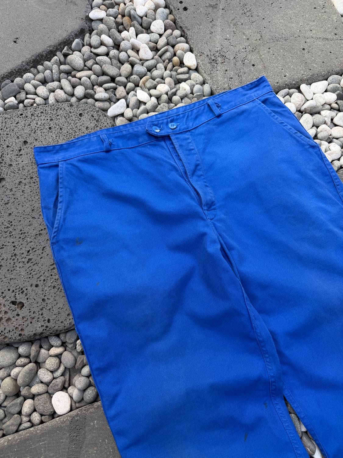 1990s DISTRESSED Oil-Stained 빈티지 프렌치워크팬츠 상품이미지6