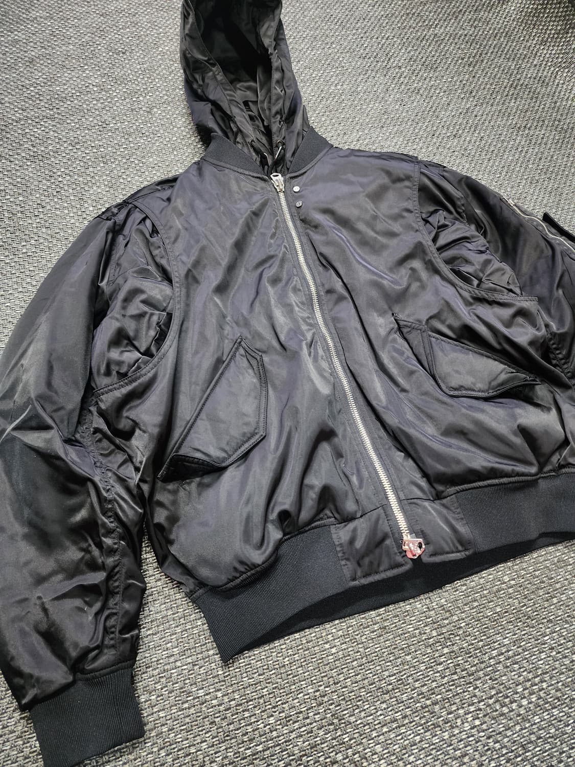 일꼬르소 구스다운 MA-1 항공 점퍼 상품이미지6