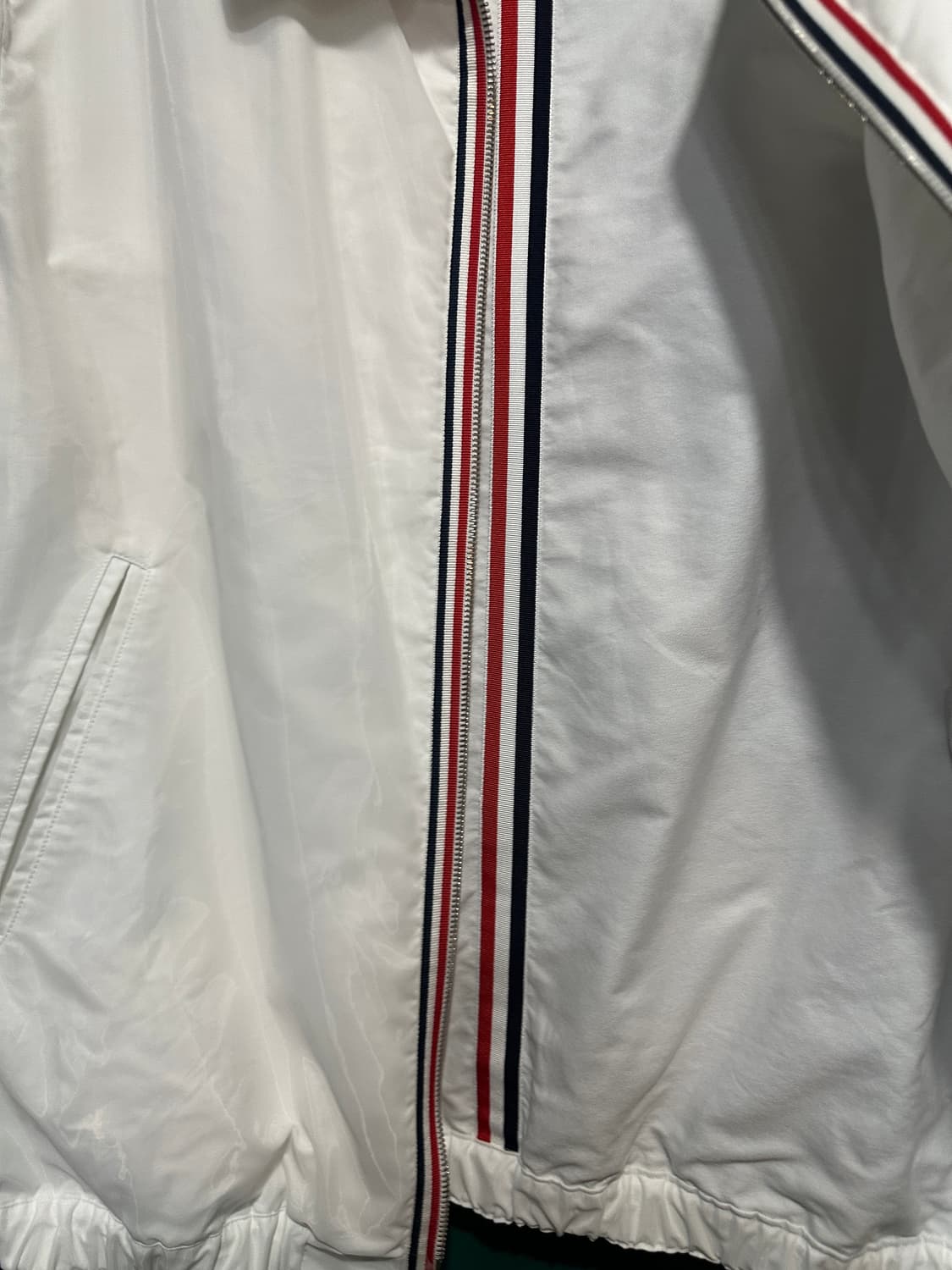 톰브라운 RWB 화이트 블루종 바람막이 5사이즈 상품이미지10