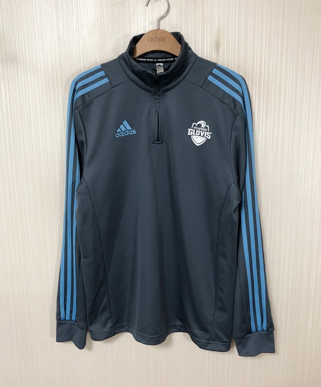 아디다스재팬 현대글로비스럭비단 선수실착 트레이닝탑 L 상품이미지1