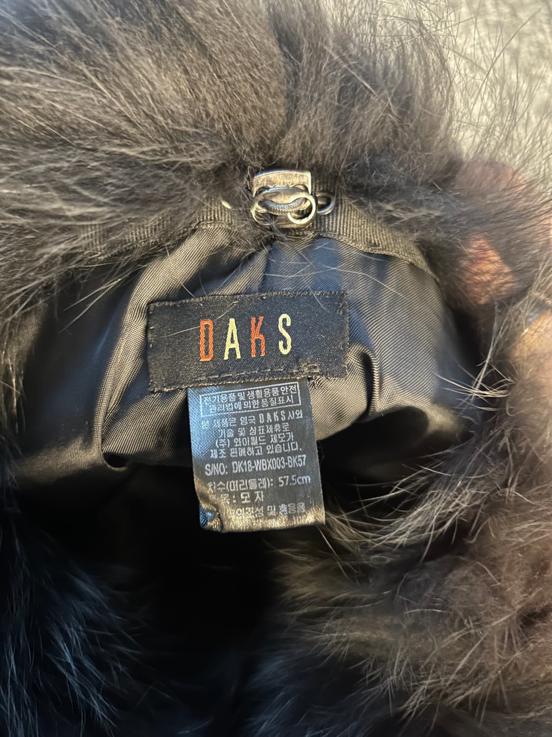 DAKS(닥스) 프리미엄 실모피 모자  상품이미지4