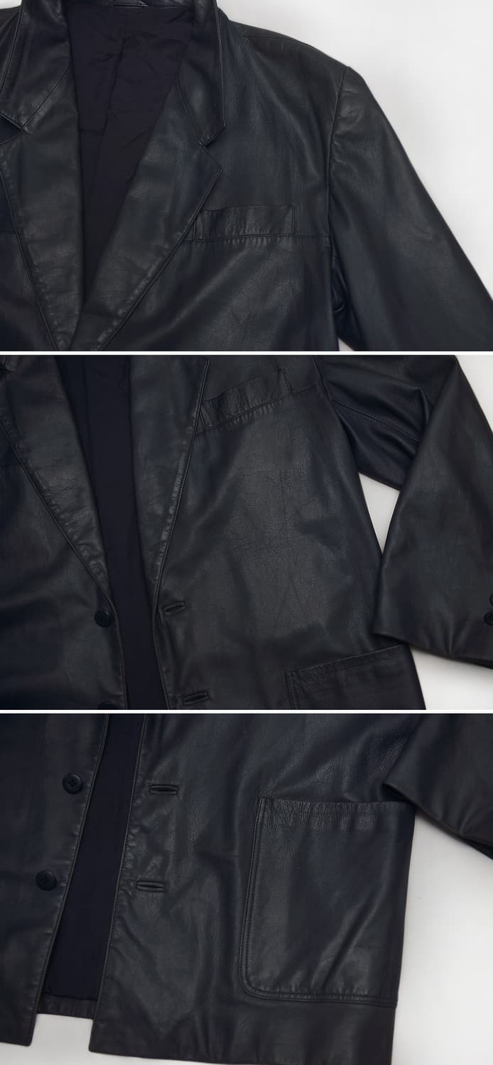 발리 (BALLY) 올드클래식 테일러 가죽 코트자켓 (40 / 100+) 상품이미지7