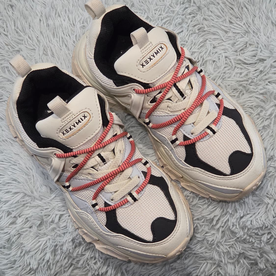 1q-3:젝시믹스 청키 트레일 스니커즈 아이보리 (230mm) 상품이미지5