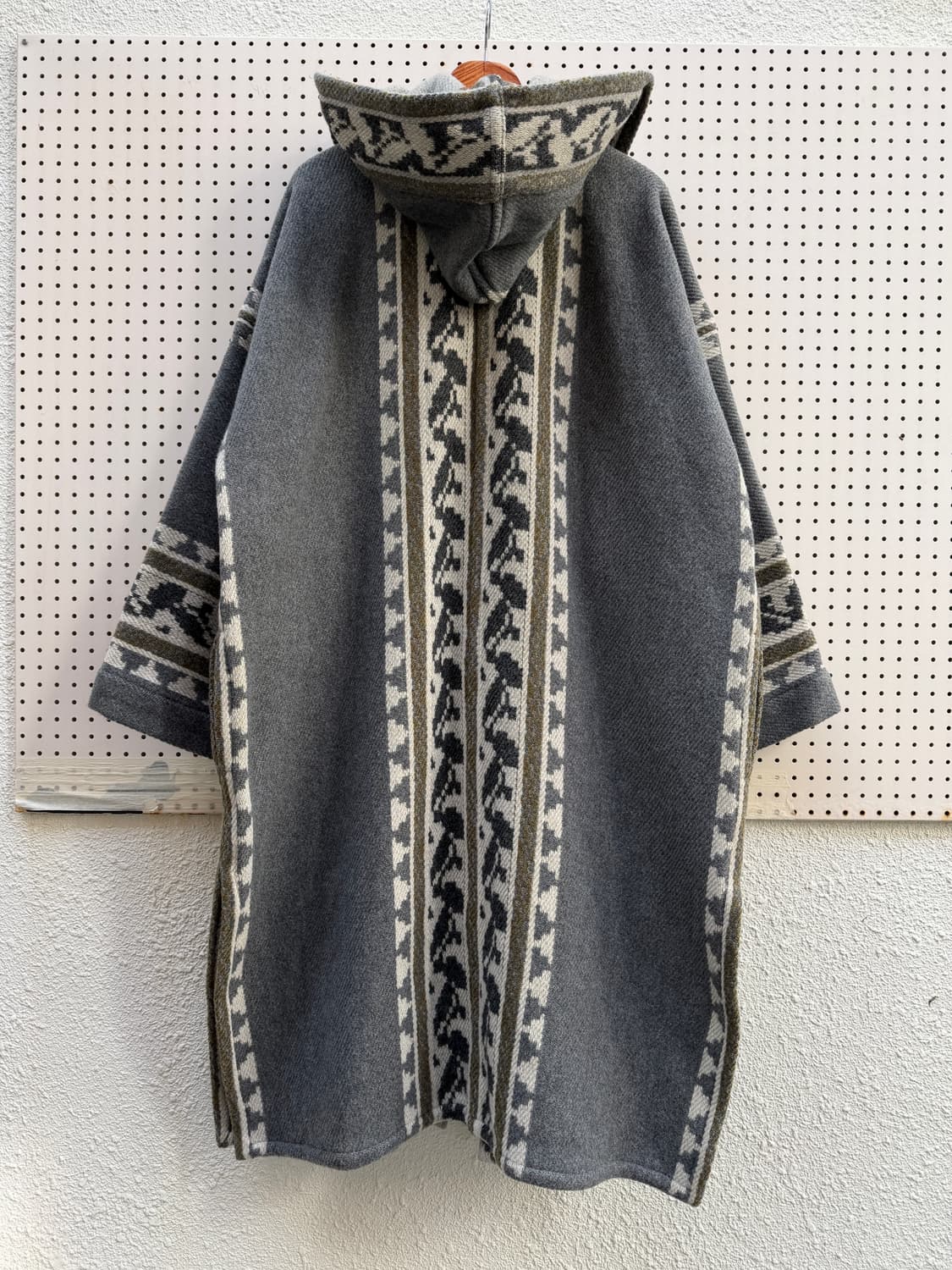 HIROKO KOSHINO ETNIC AZTEC WOOL 울코트 상품이미지2