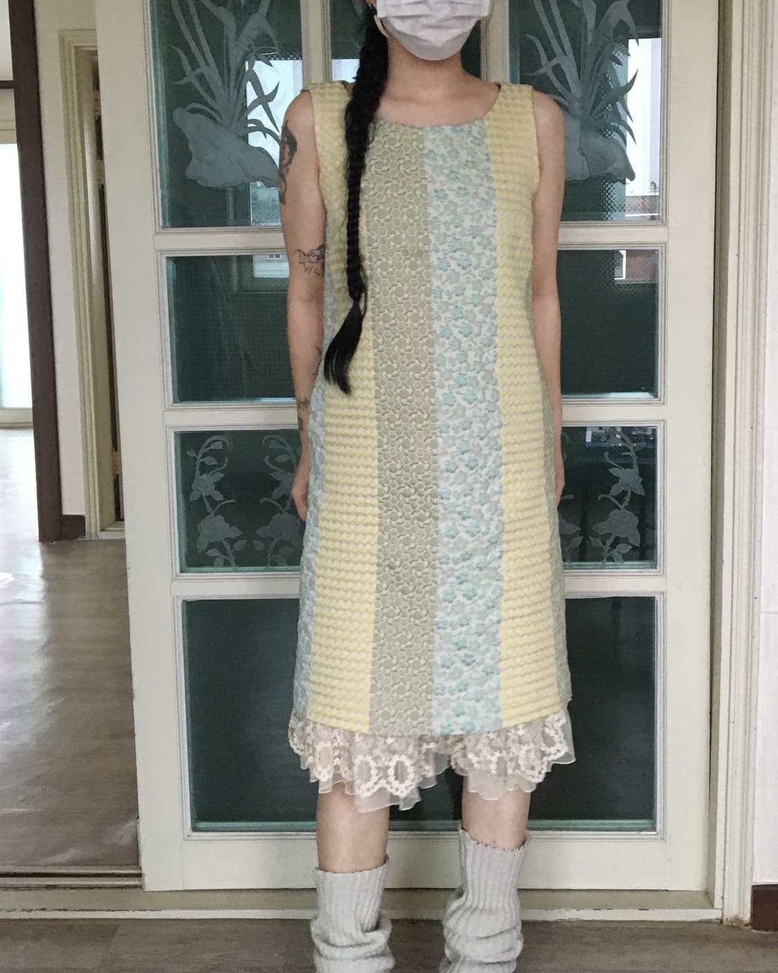 Oriental mood sleeveless onepiece 상품이미지1