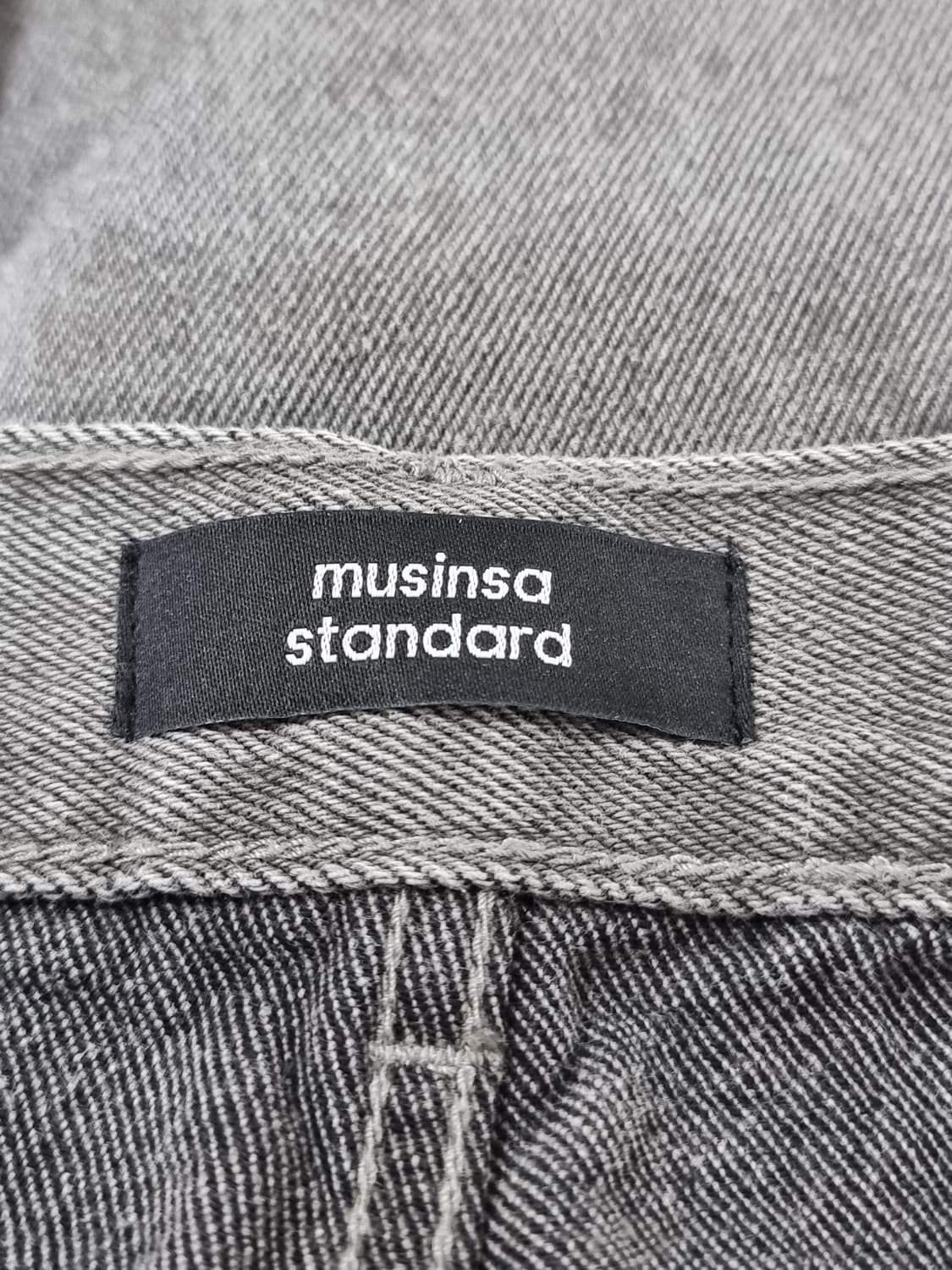 새상품] 무신사 스탠다드 스트레이트 데님팬츠 (D71 상품이미지3