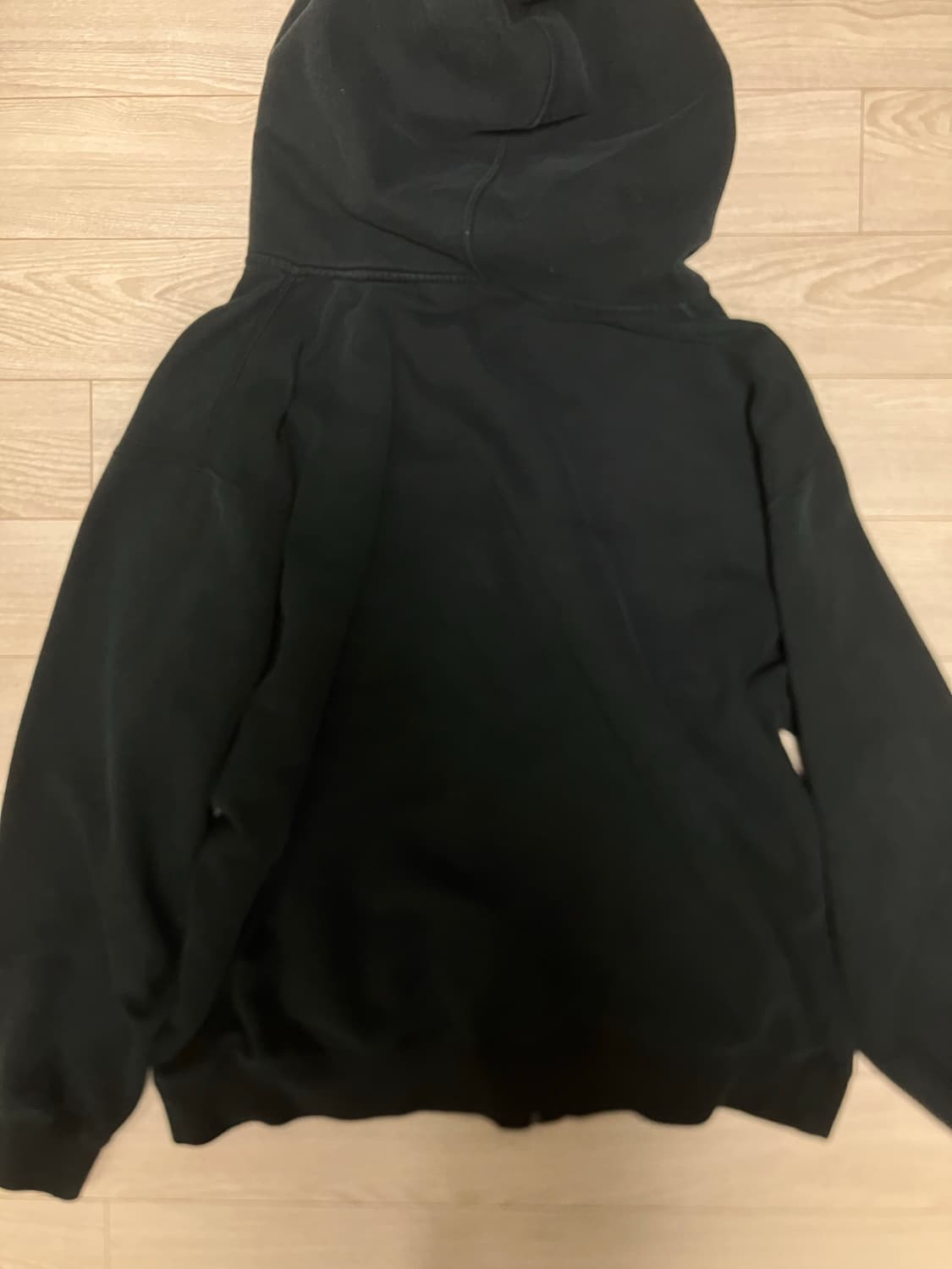 건즈앤로지스 빈티지 후드집업 블랙 상품이미지3