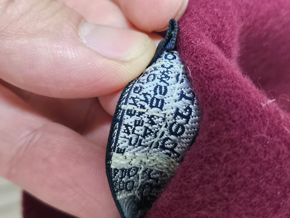 버버리 머플러 버건디 (구형) 상품이미지4