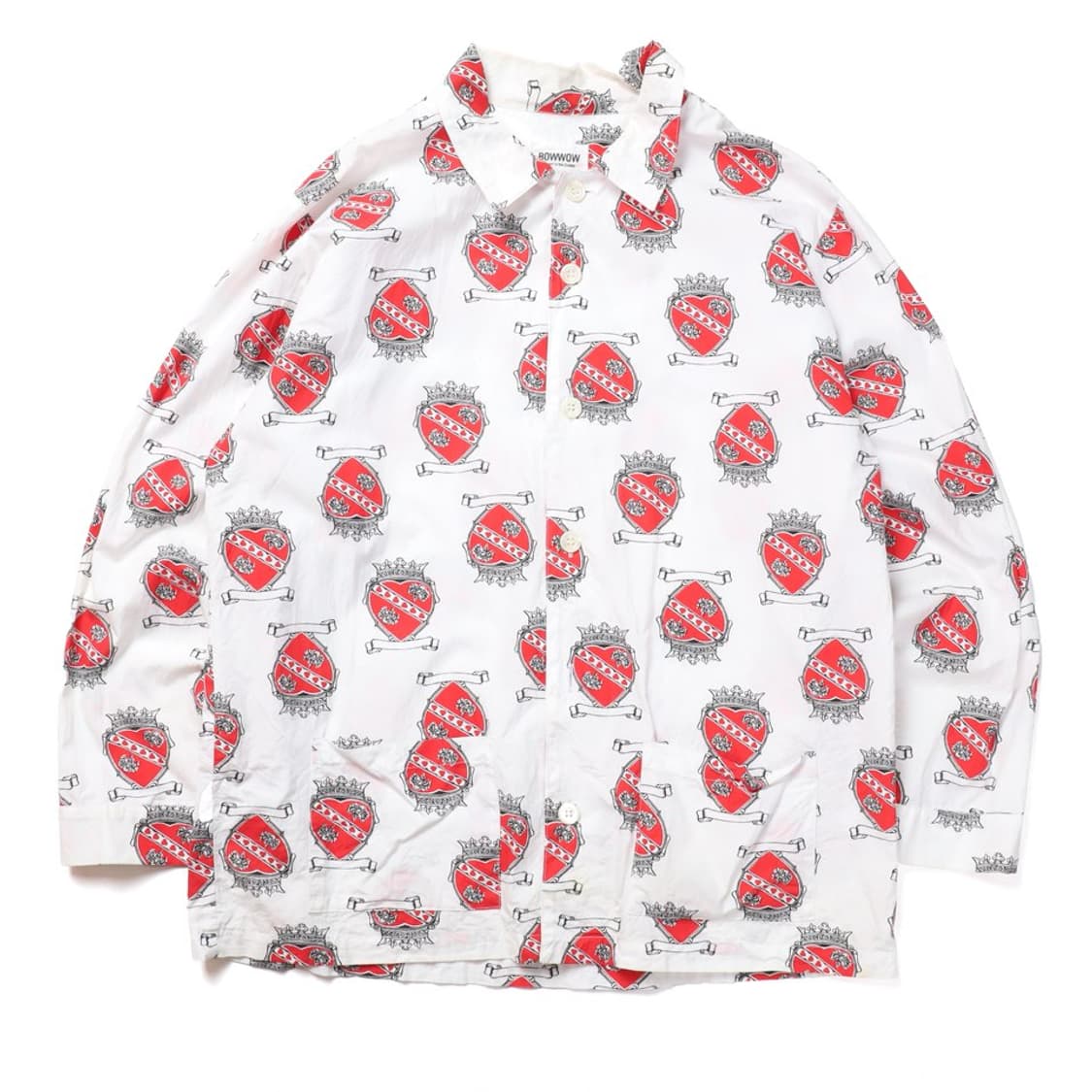 바우와우 Bowwow Heart Crown Shirt
 상품이미지1