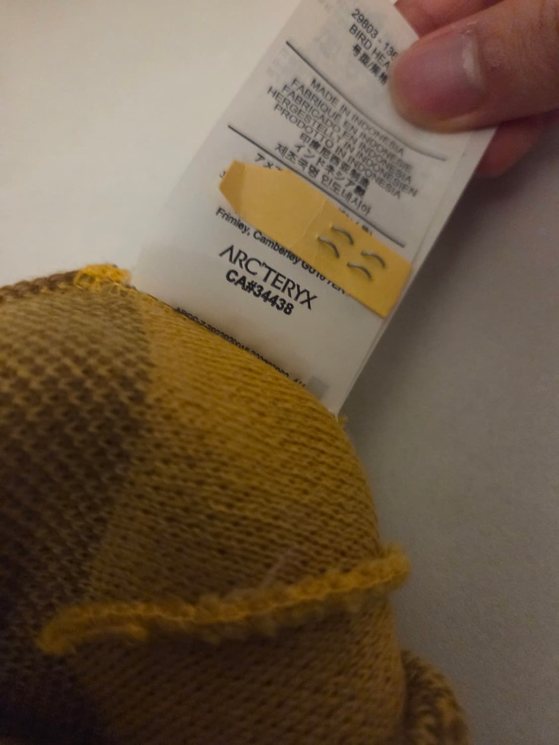 아크테릭스 버드 헤드 토크 엣지 자 상품이미지3