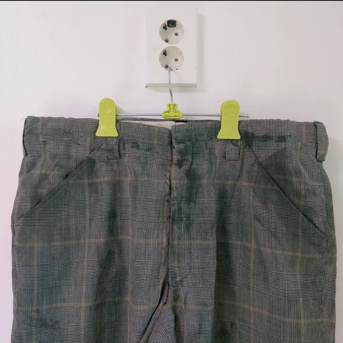 70s 그린 하운드투스 슬랙스 선페이드 디스트레스드 상품이미지2