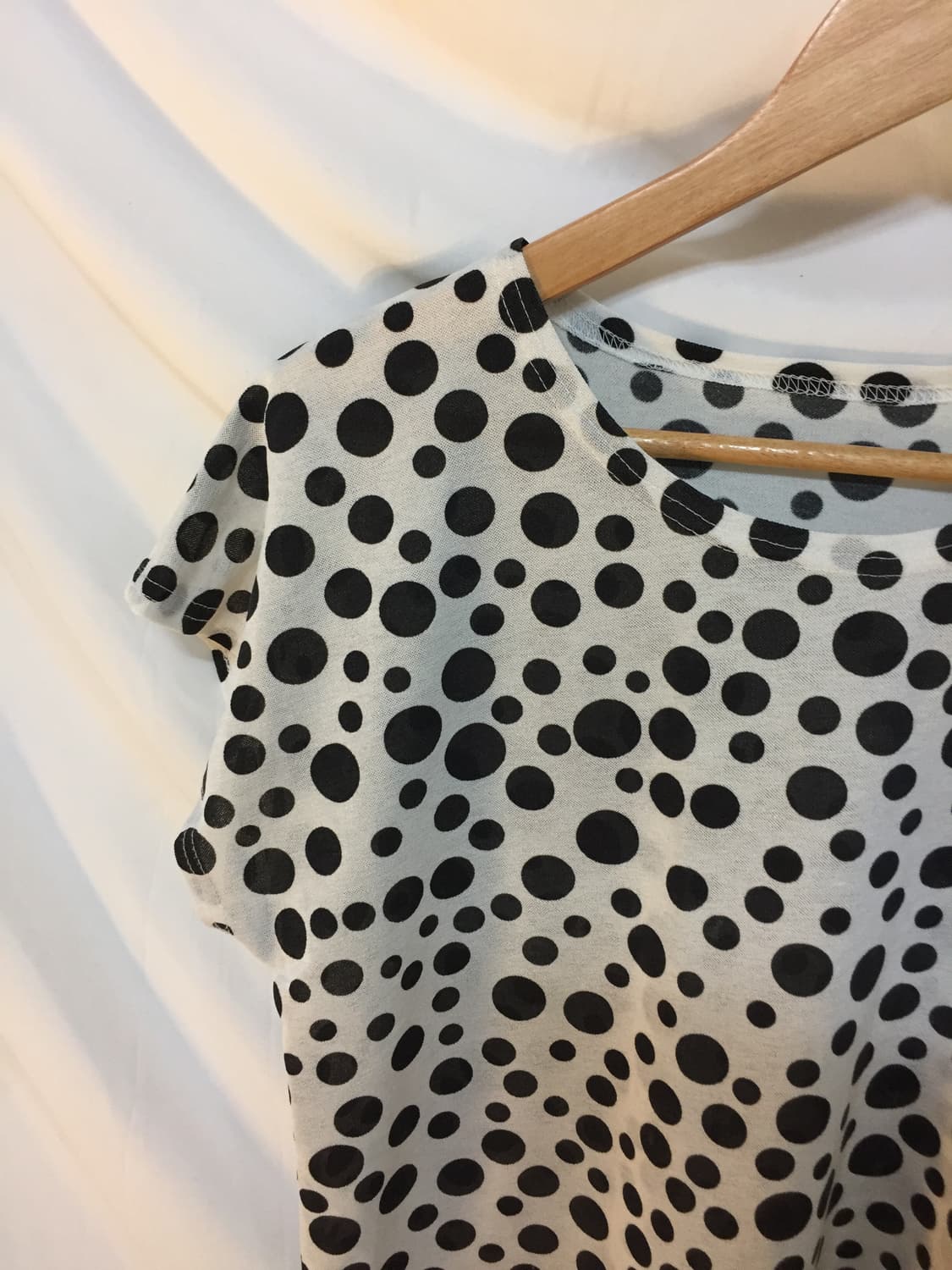 도트 레이어드 원피스 상품이미지3