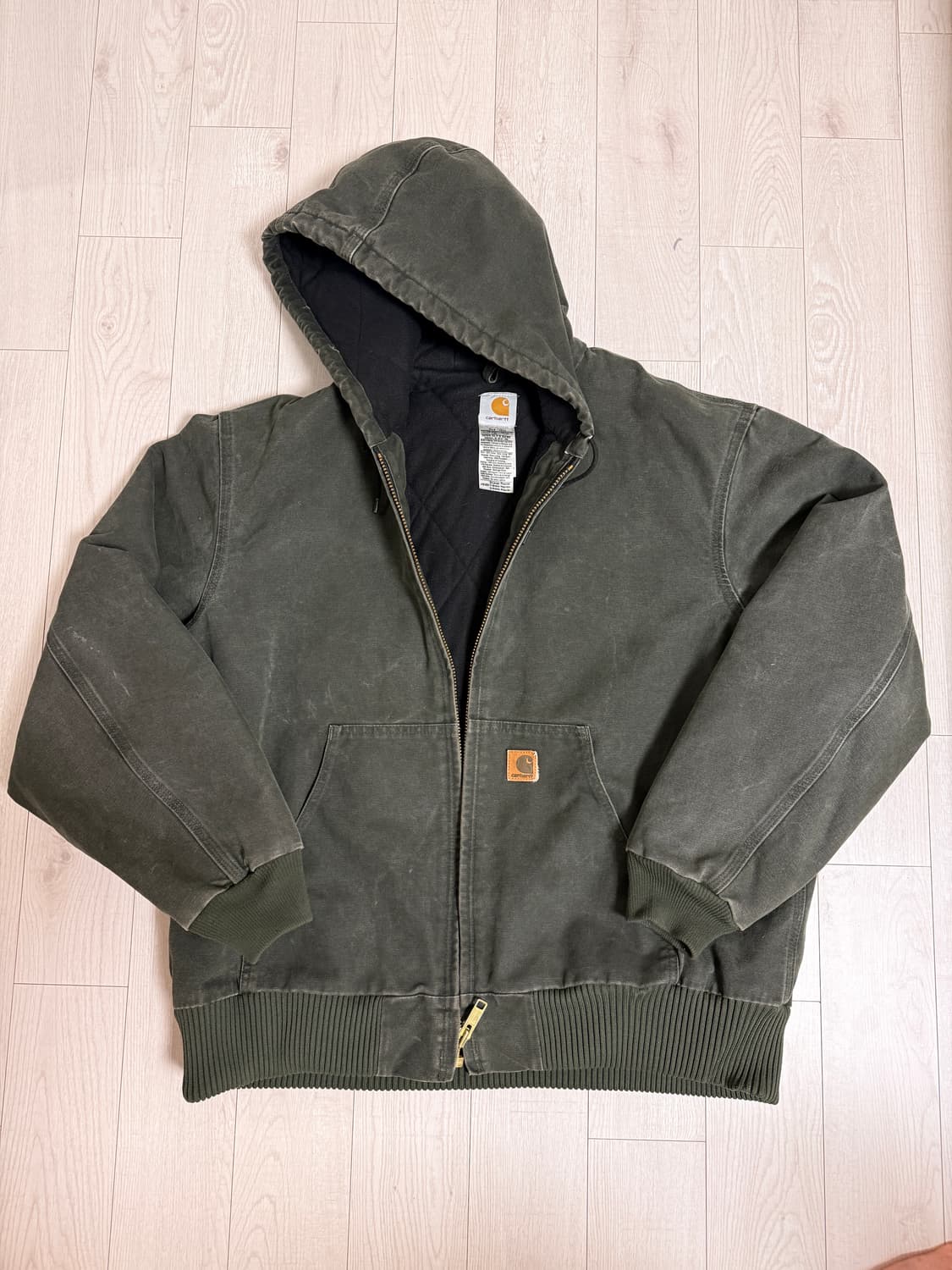 [XL]칼하트 덕 액티브 자켓 J130 MOS 모스그린 상품이미지1