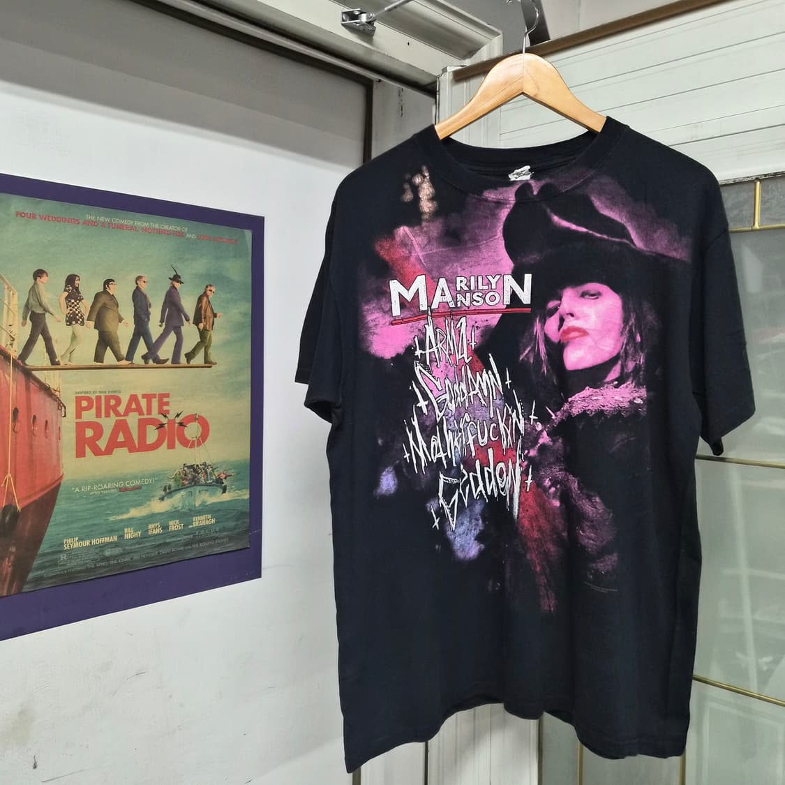 00s Marilyn Manson Tour 반팔티 상품이미지1