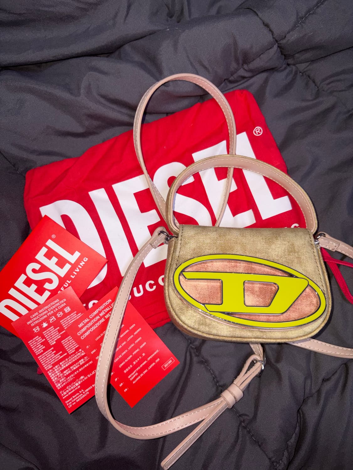 디젤 1DR XS 미니백 (일본구입 희귀템) 상품이미지1