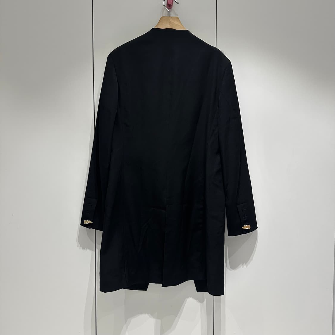 12aw 요지야마모토 뿌르옴므 어태쳐블 토글레이어 블레이져 상품이미지10