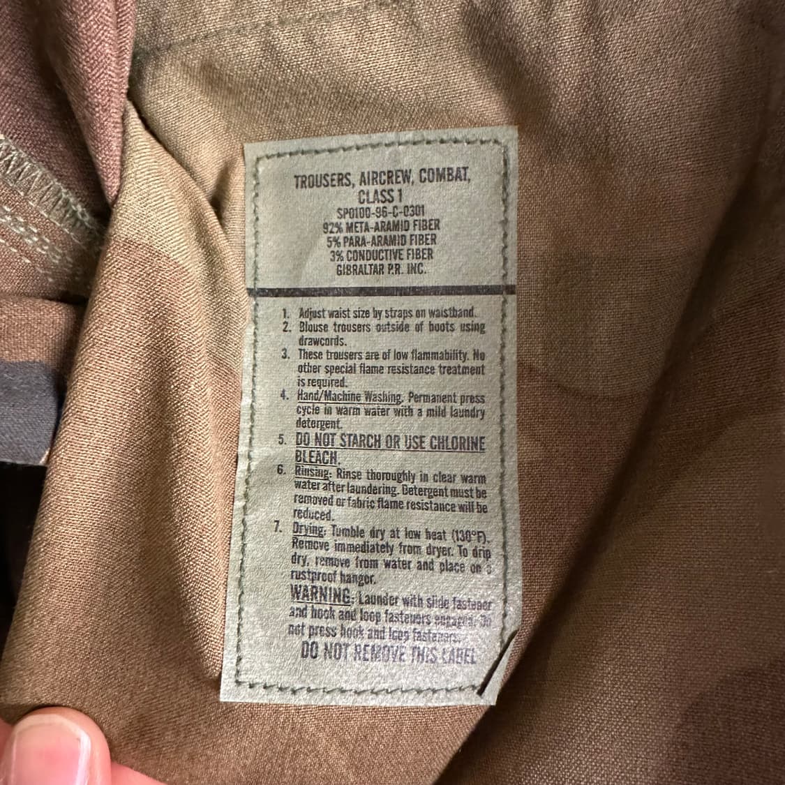 미공군 오리지널 우드랜드 노맥스 팬츠 LL 상품이미지5