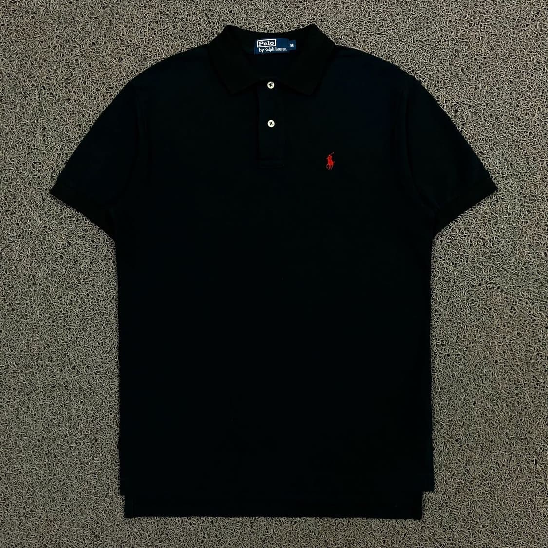 PoloRalphLauren 로고 블랙 카라티 상품이미지1