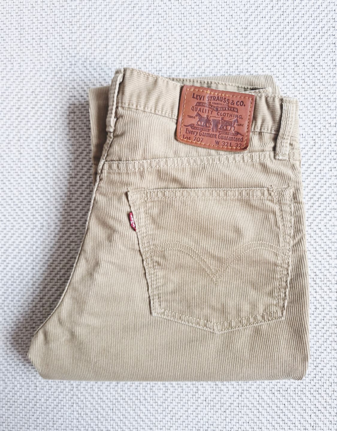 00's 리바이스 707 부츠컷 코듀로이 32 상품이미지1