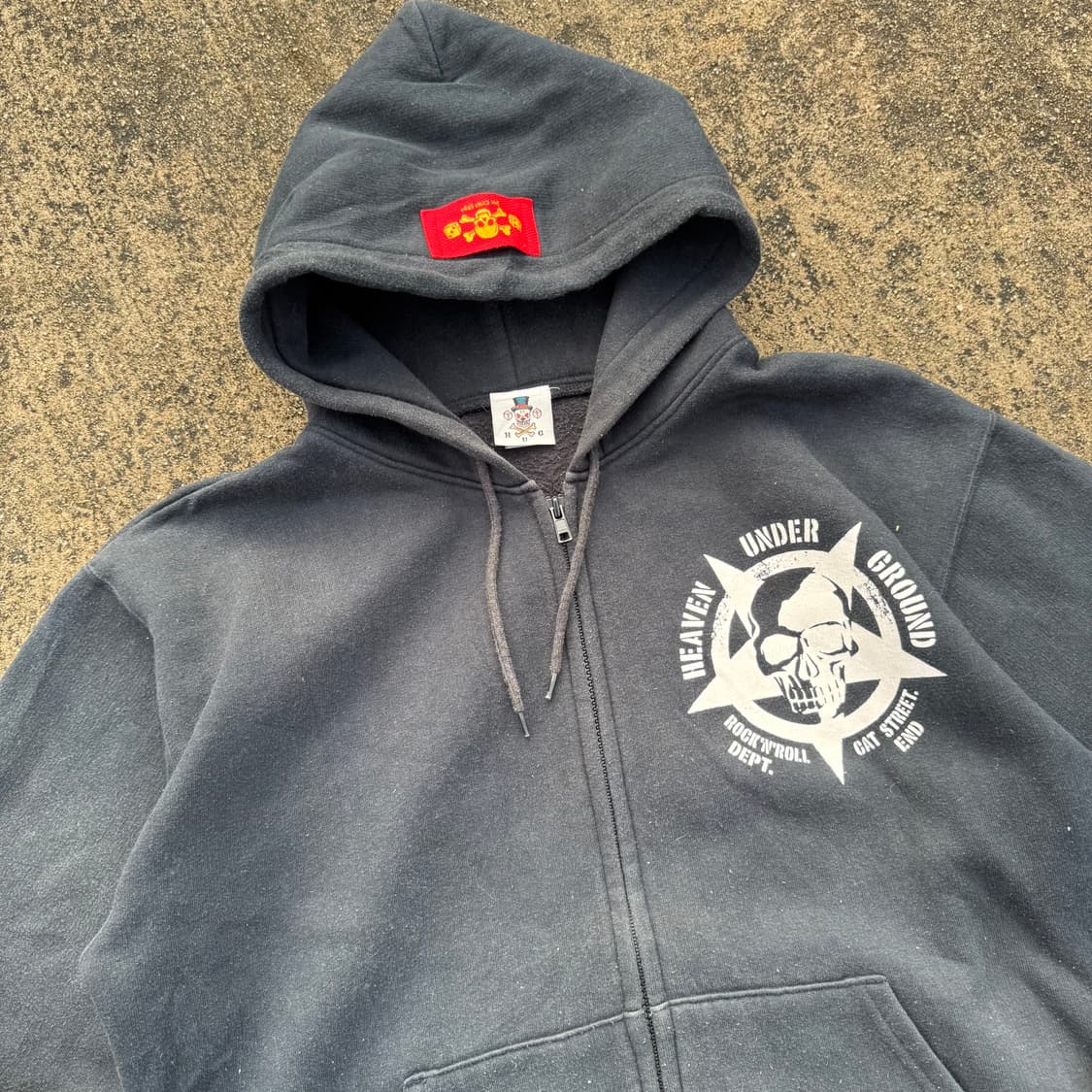 [M~L] H.U.G. By Cream Soda 후드 집업 상품이미지5