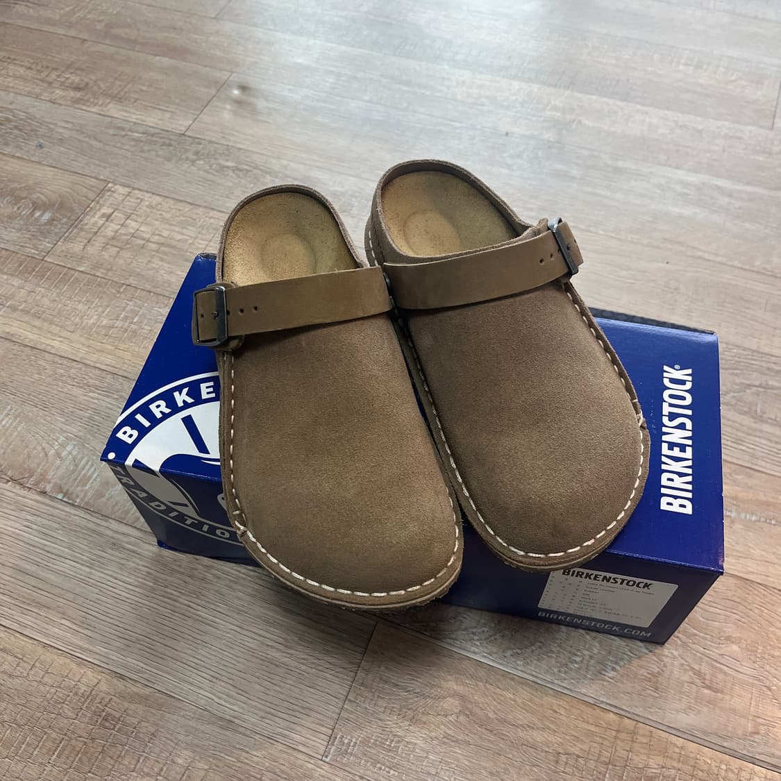 버켄스탁 루트리 프리미엄 스웨이드 그레이 타우페 상품이미지3