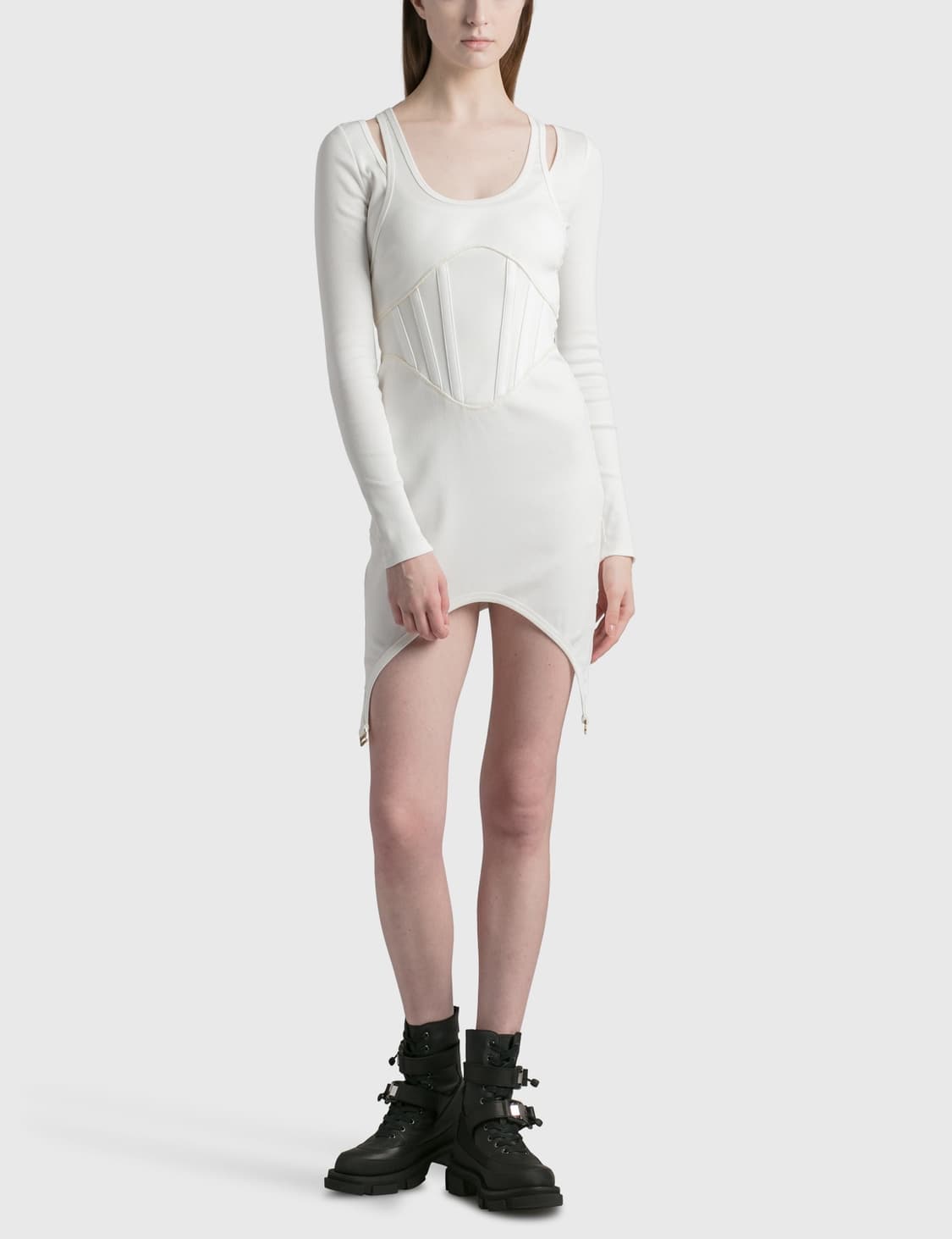 dion lee 핀 코르셋 드레스 상품이미지3