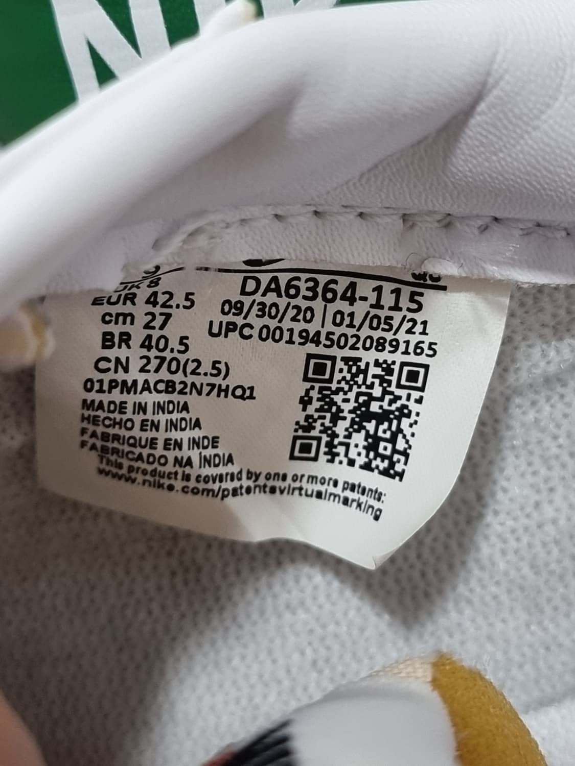 나이키 블레이저 로우77 비티지  파인그린  (D6 상품이미지6