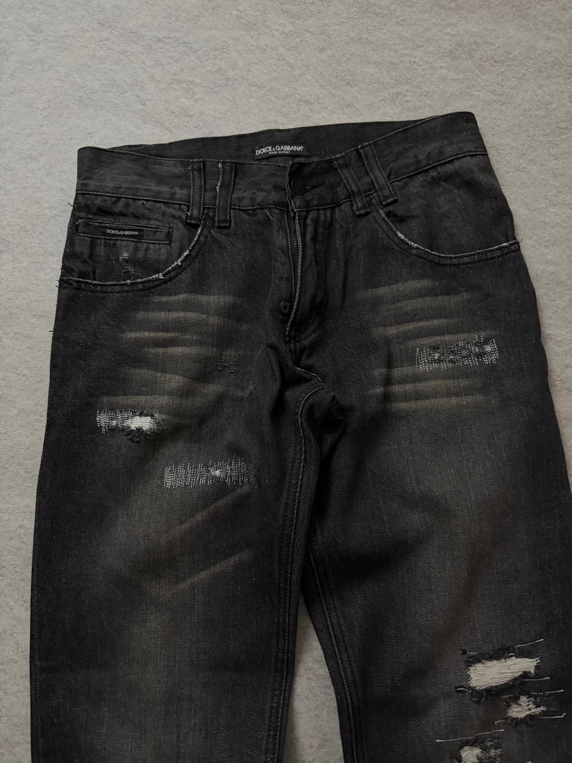 돌체앤가바나 디스트로이드 데님팬츠 상품이미지3