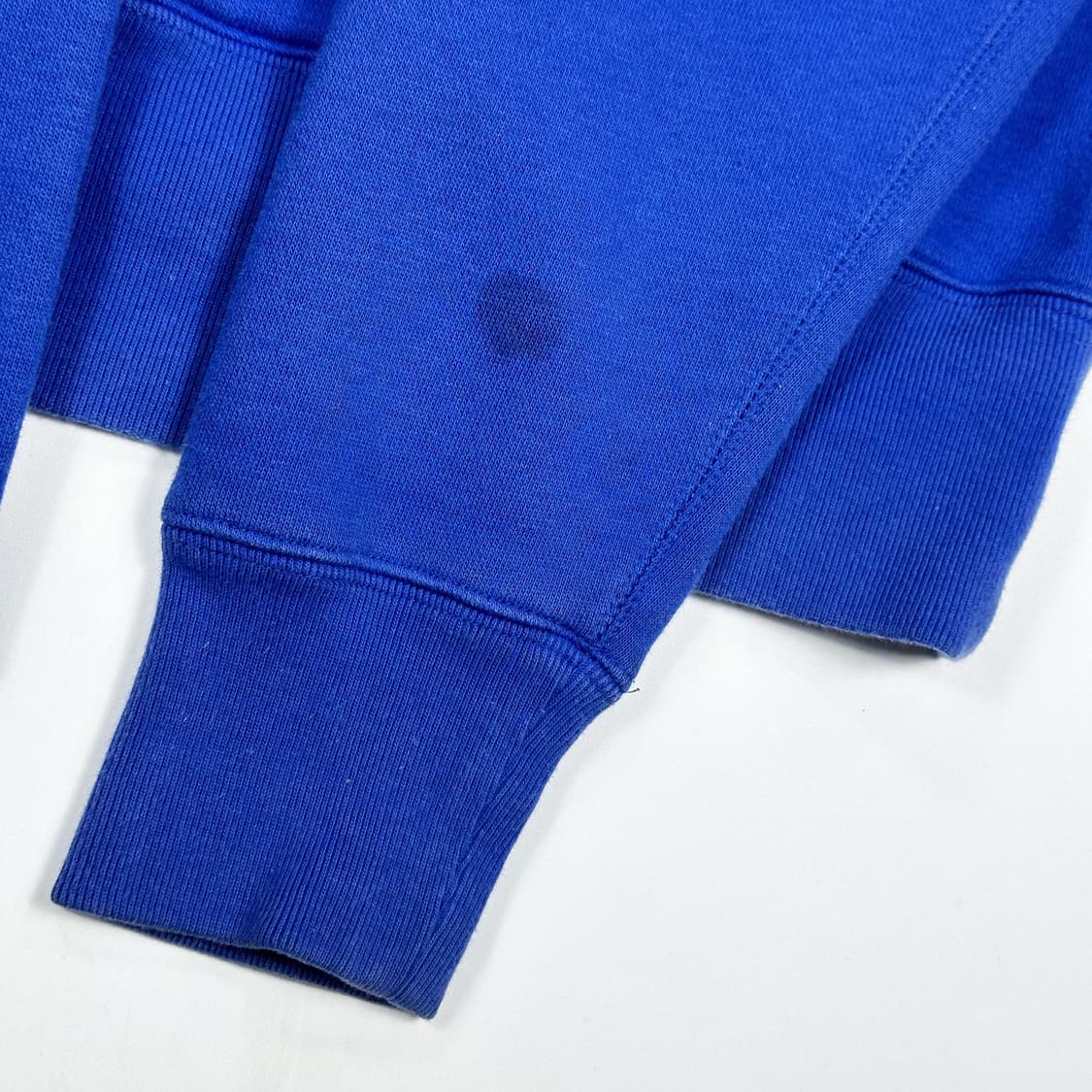 챔피온 100주년 센터로고 후드티 블루 M 상품이미지5