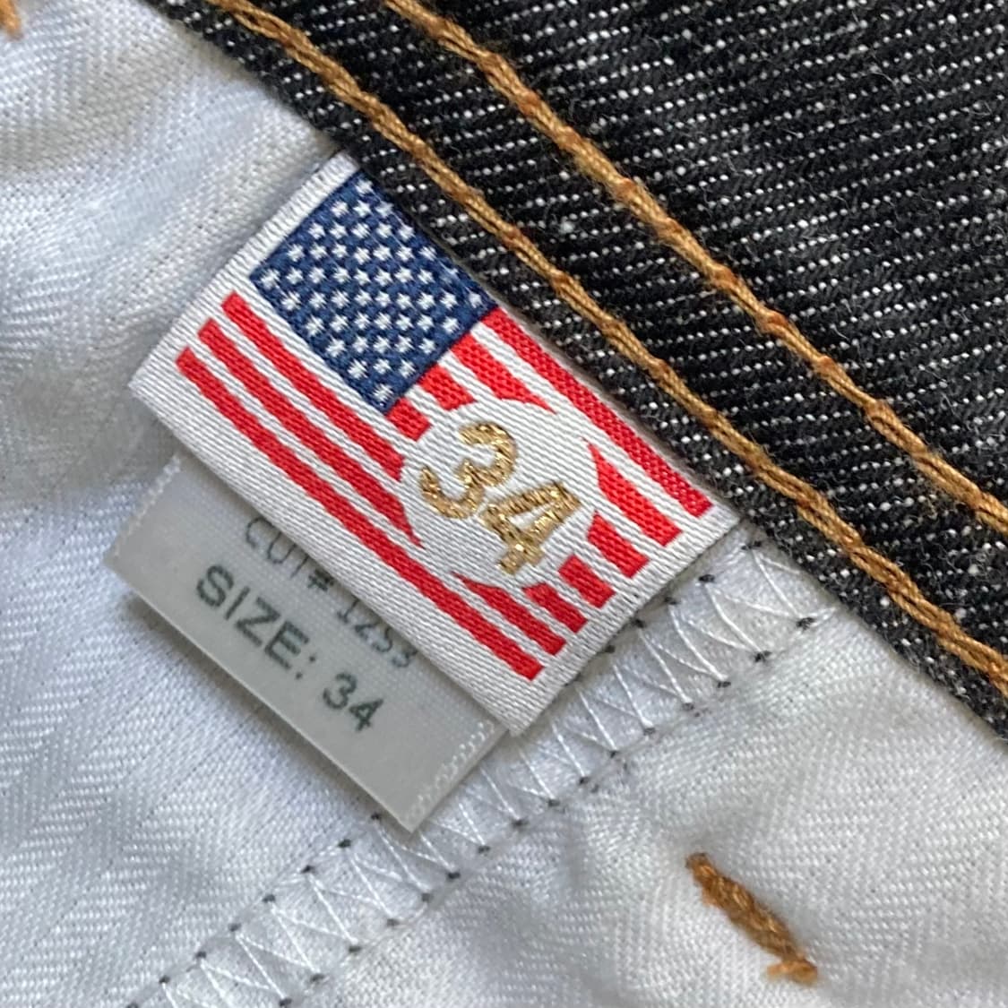 골든데님 사루엘 데님팬츠 SIZE 34 상품이미지5