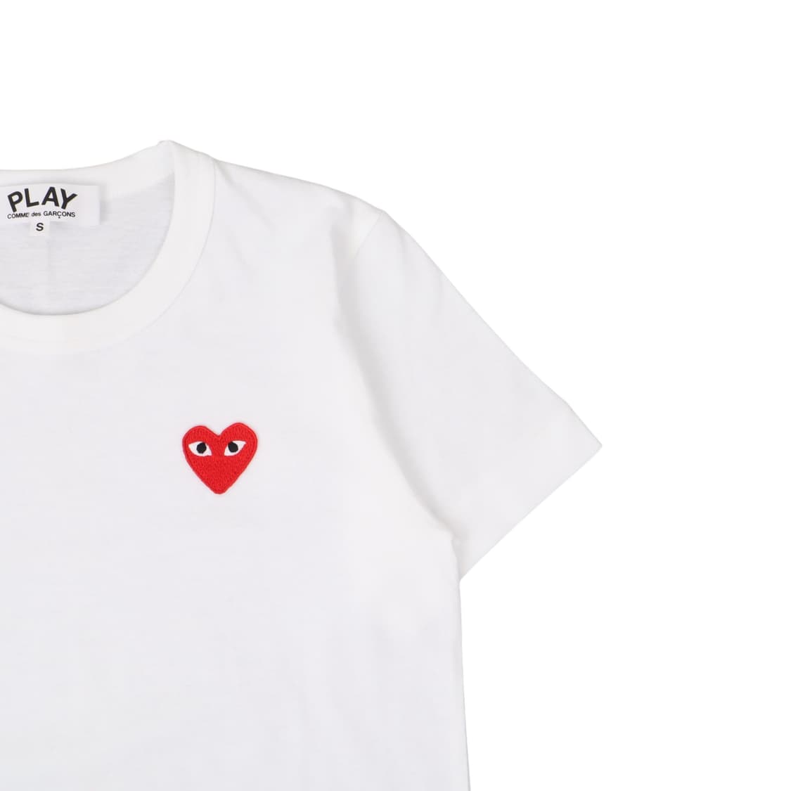 꼼데가르송 화이트 하트와펜 티셔츠 상품이미지3