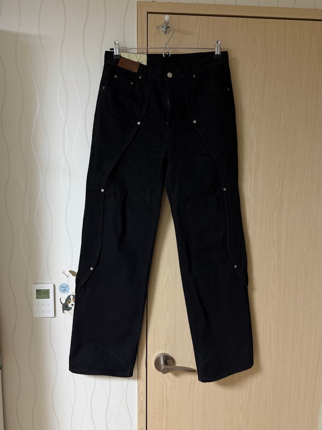 앤더슨벨 메튜 커브 진 블랙 상품이미지3