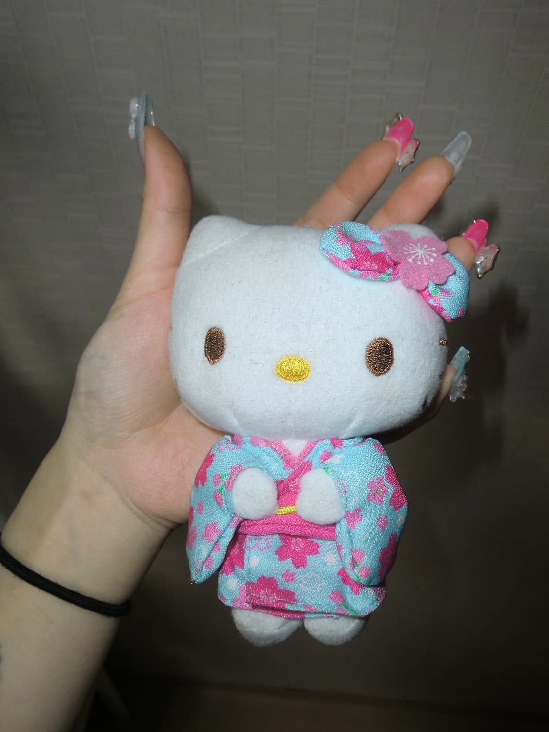 기모노 키티 키링 상품이미지1