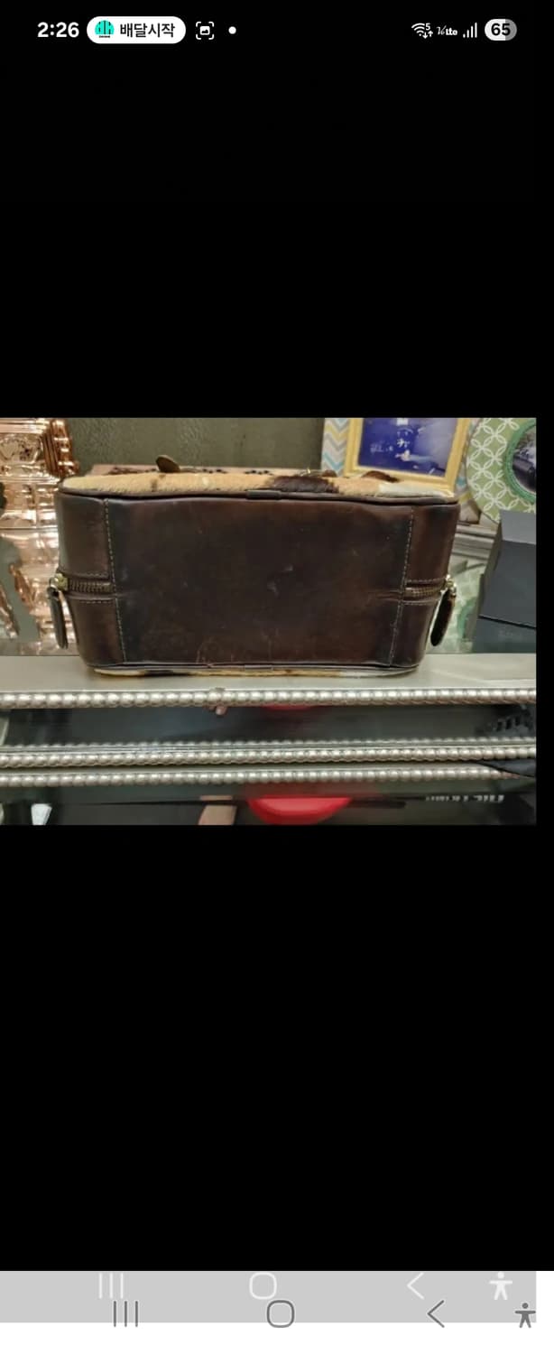 (100%정품)이태리 명품 felisi 리얼가죽 송치 트리밍 퍼 토트백 상품이미지10