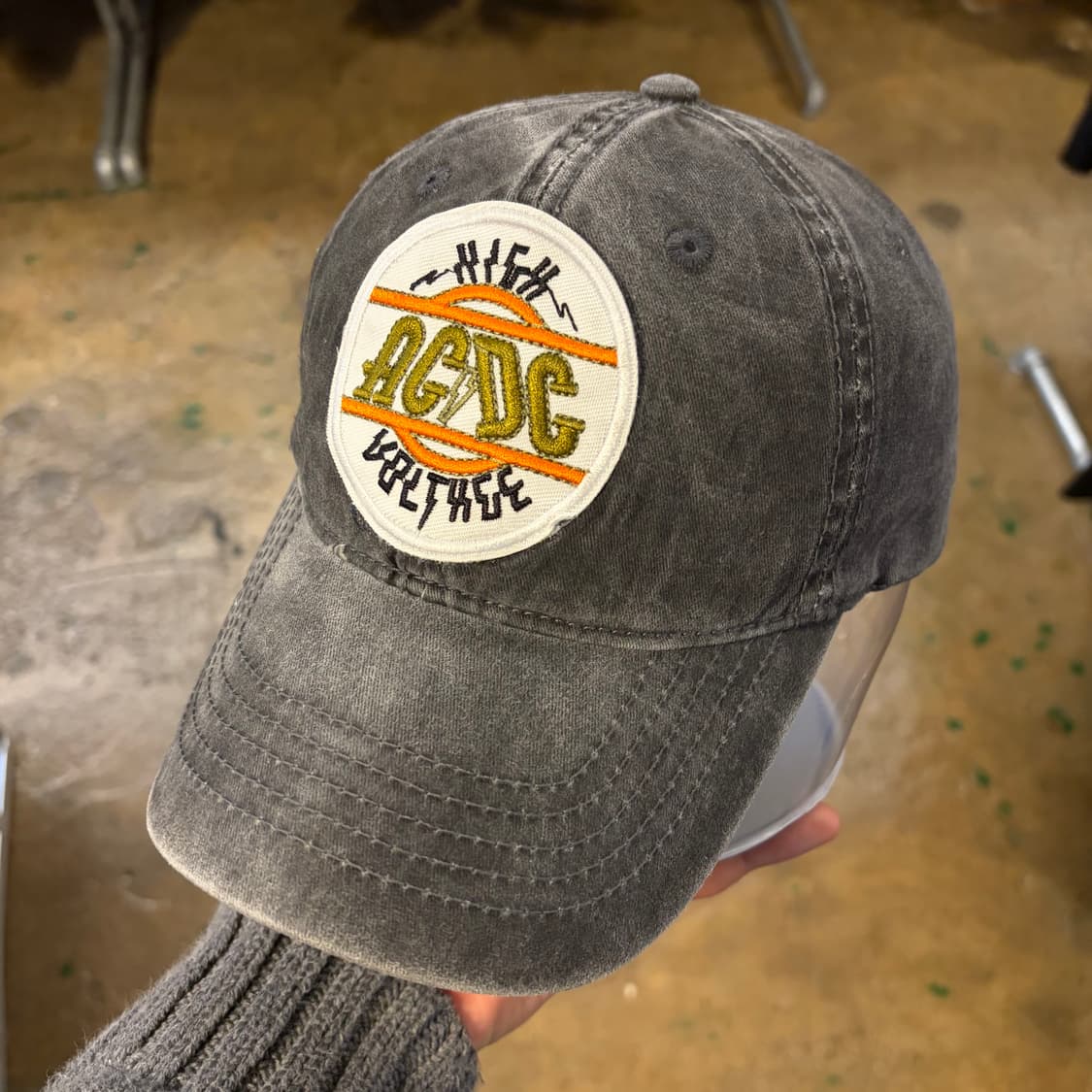 90s USA 빈티지 ACDC 볼캡 야구모자 모자 상품이미지2