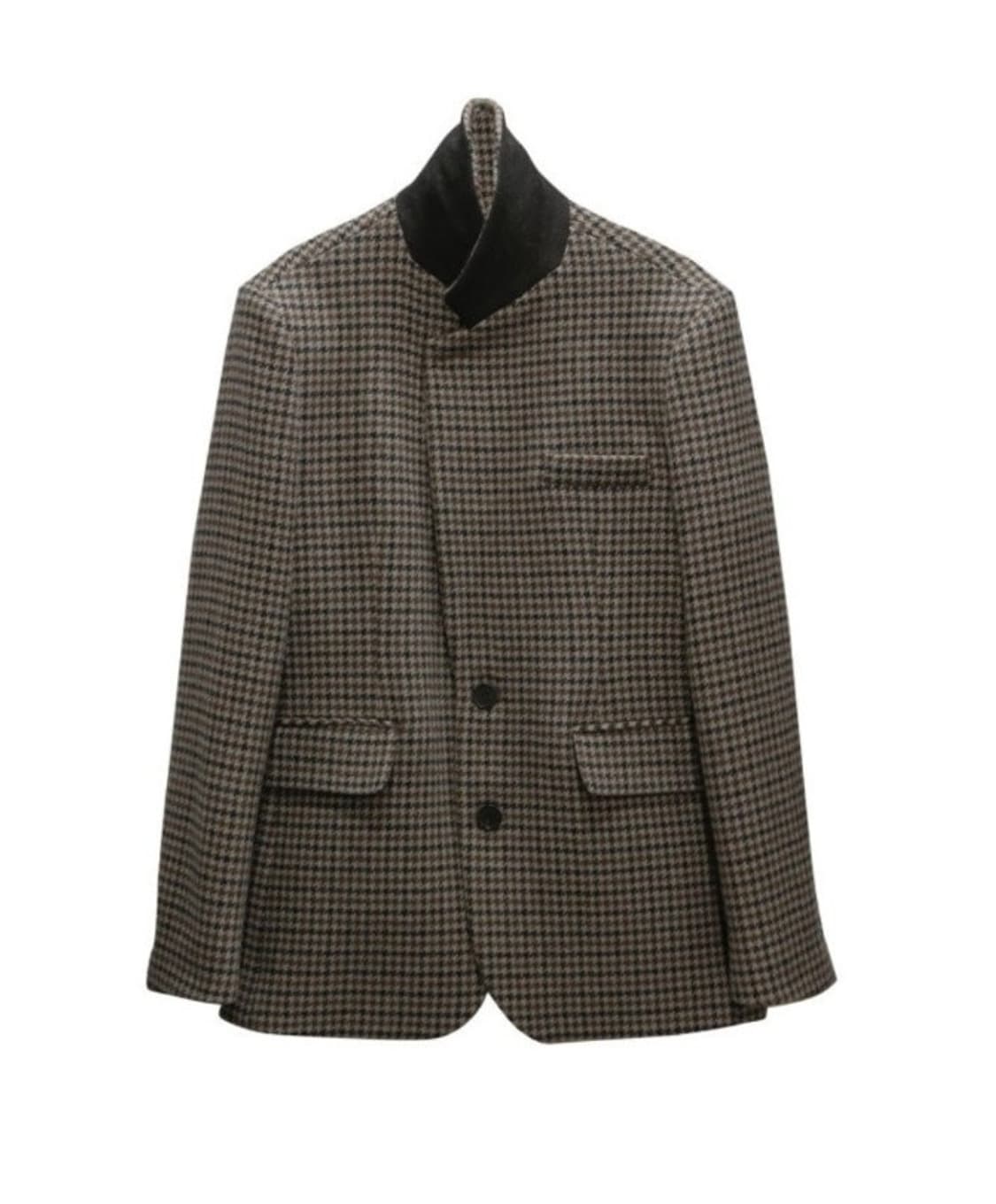 페이퍼문 하운드투스체크 울블레이저 체크쟈켓 상품이미지5