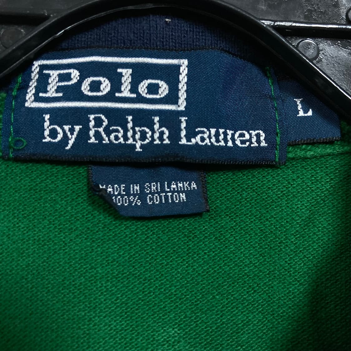 폴로 랄프로렌 빅포니 그린 카라 반팔티 상품이미지3