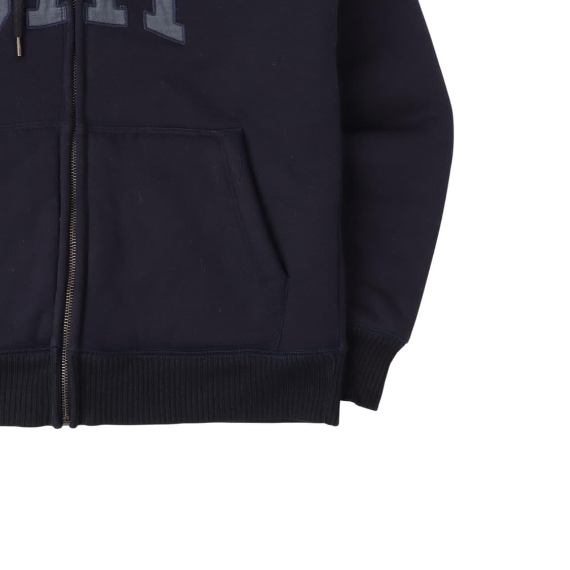 갭 네이비 로고 쉐르파 후드집업 상품이미지4