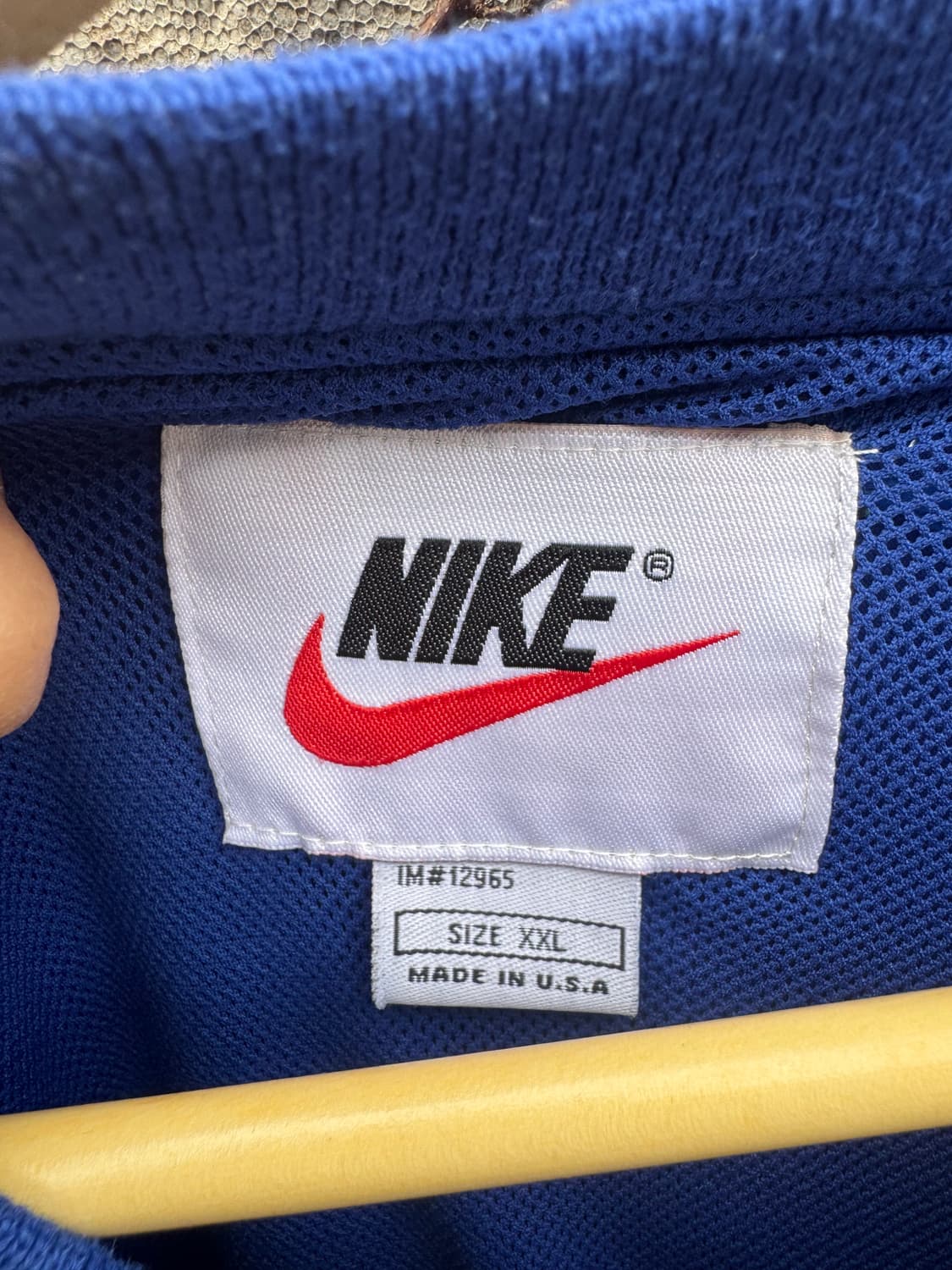 90s 나이키 빈티지 빅스우시 로고 웜업 바람막이 usa 상품이미지4
