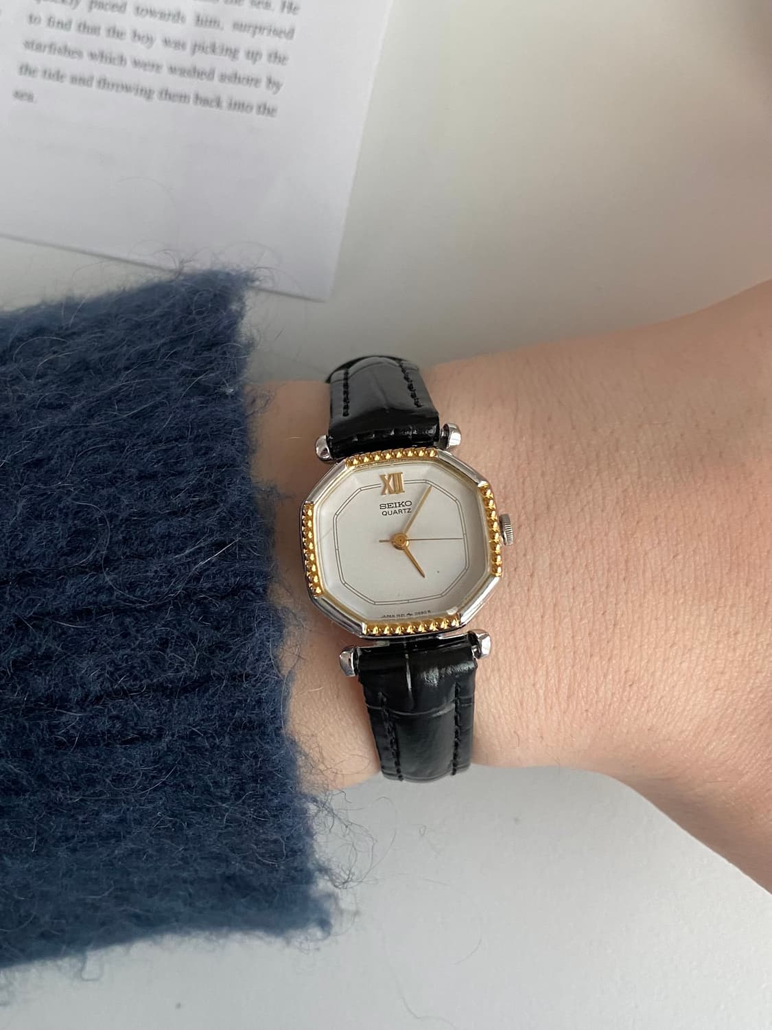 Seiko 세이코 옥타곤 베젤 쿼츠 레이디스 상품이미지6