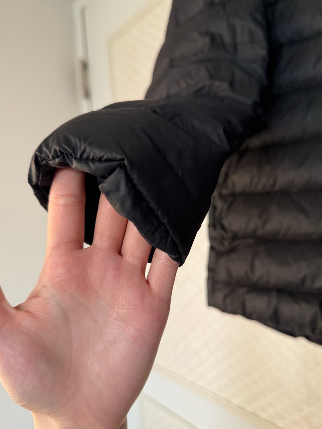 스파오 경량패딩 블랙 S 상품이미지3