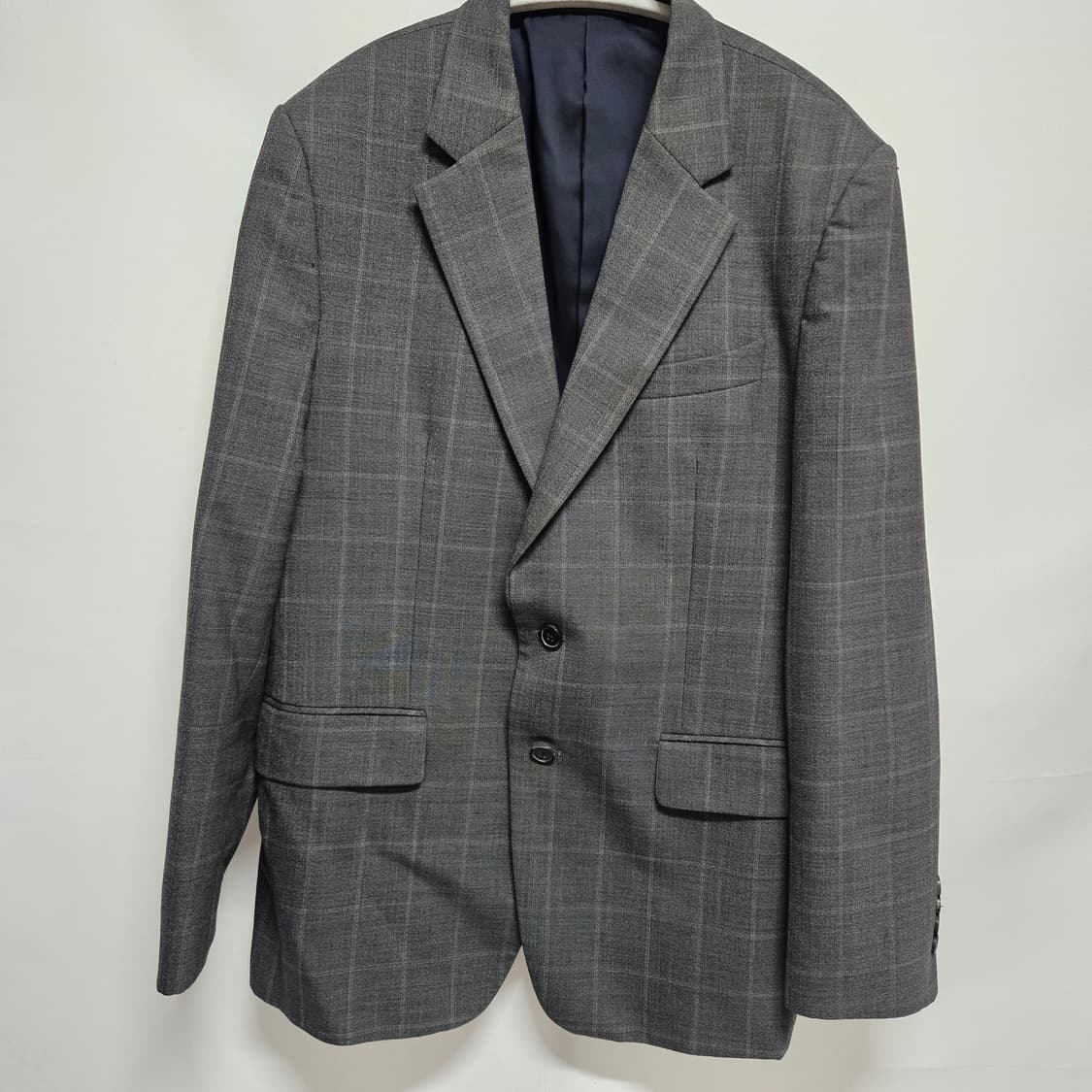 지오송지오 사계절 체크 정장 셋업 110/32 상품이미지2