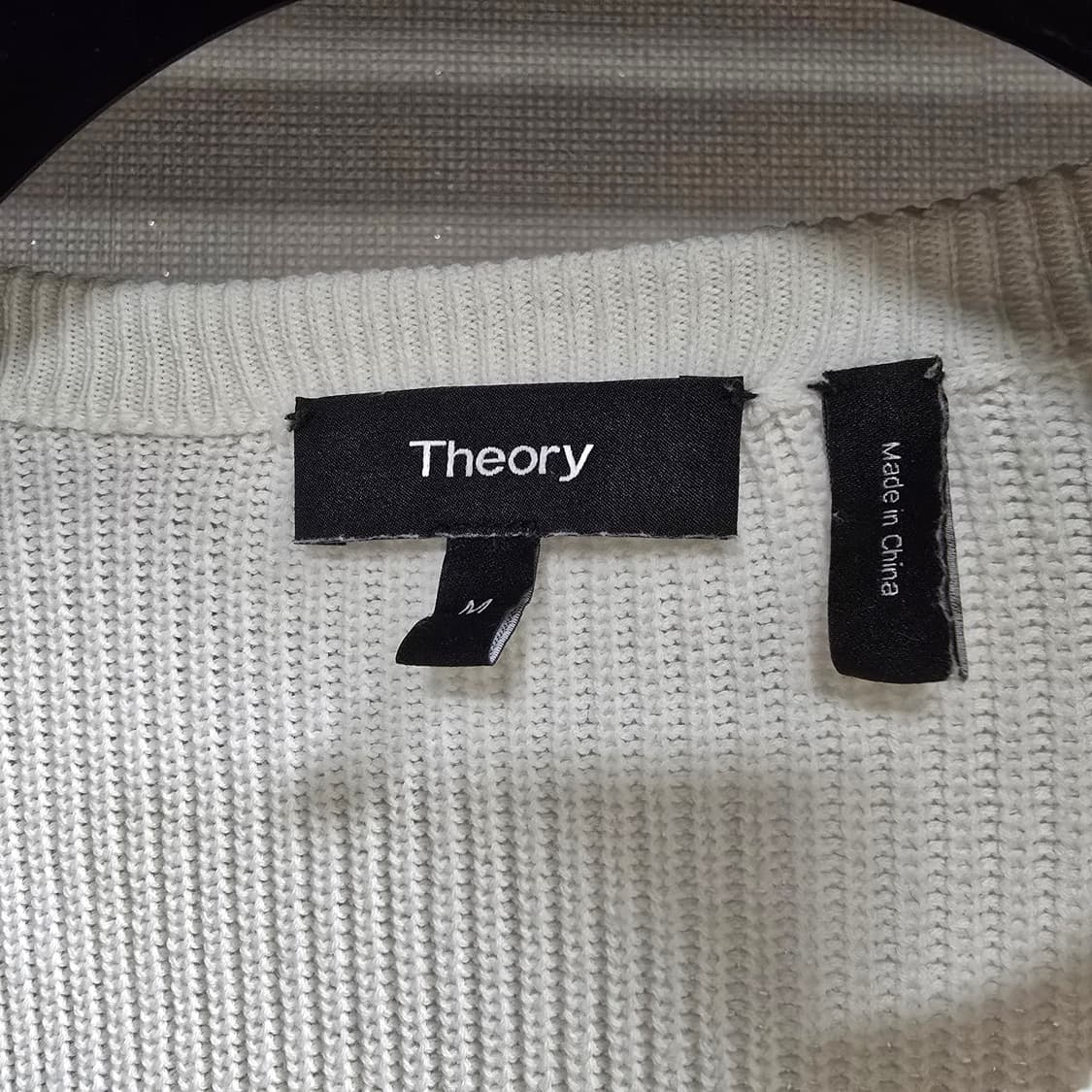 [새제품]띠어리 힐벳 코튼 니트 M 상품이미지3