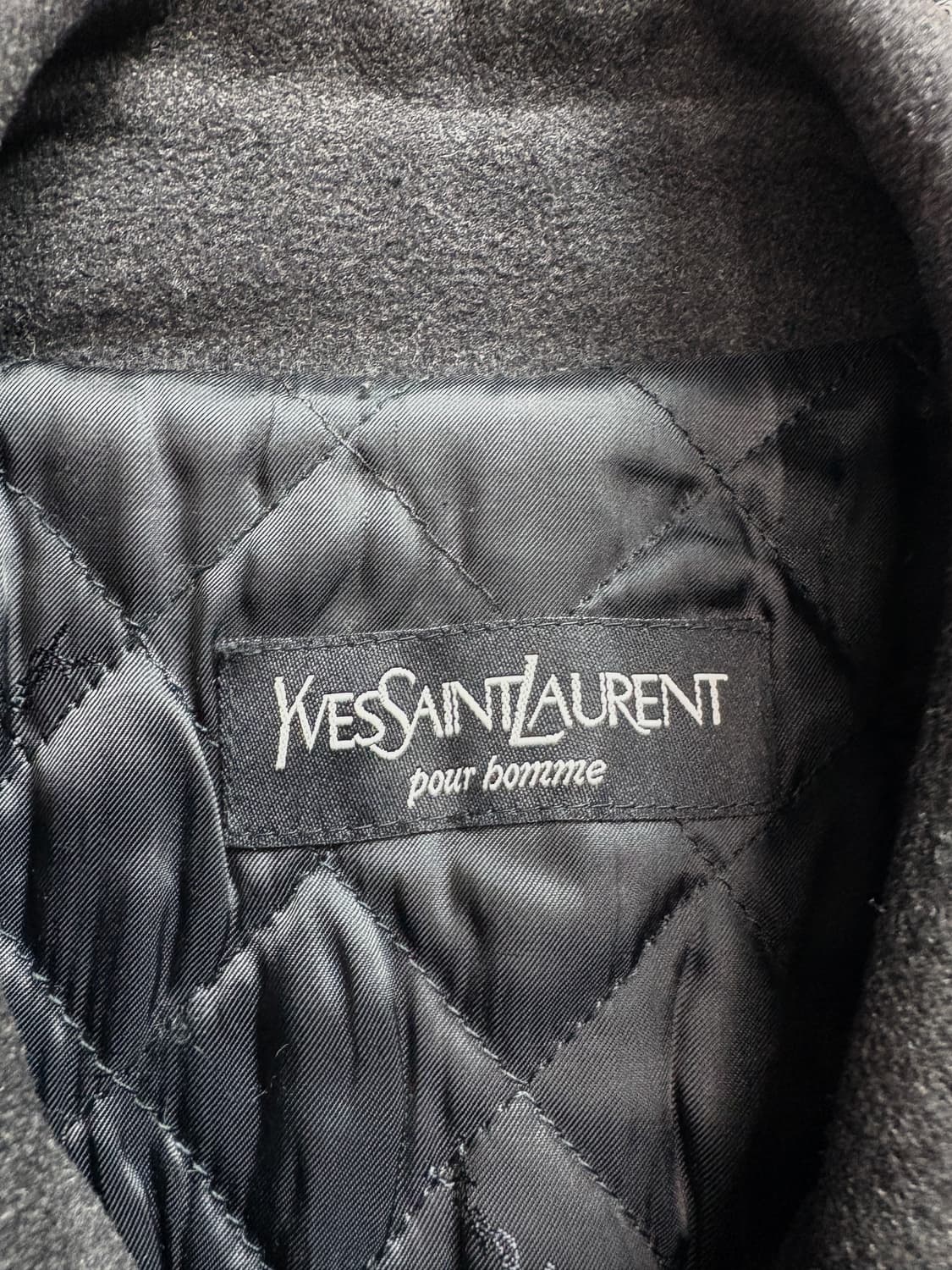 90s YSL 입생로랑 아카이브 발마칸 코트 3230 상품이미지3