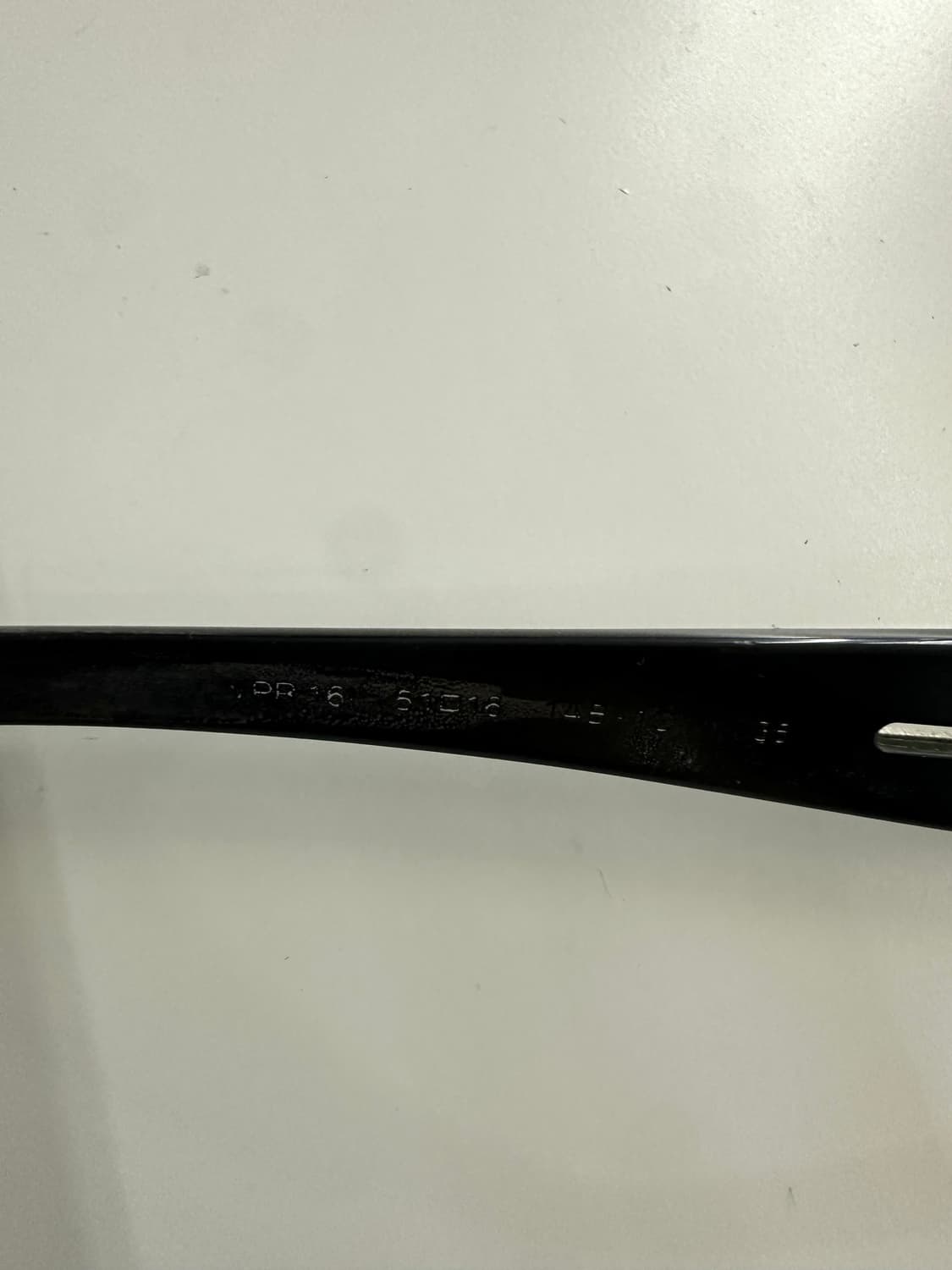 프라다 2000s 긱시크 블랙 스퀘어 안경 상품이미지6