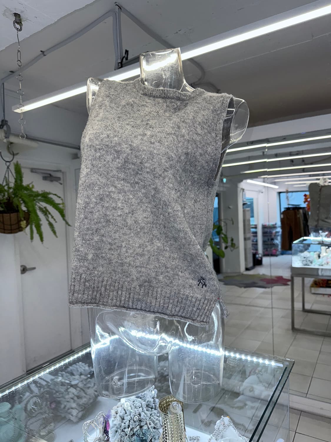 back button knit vest 상품이미지2